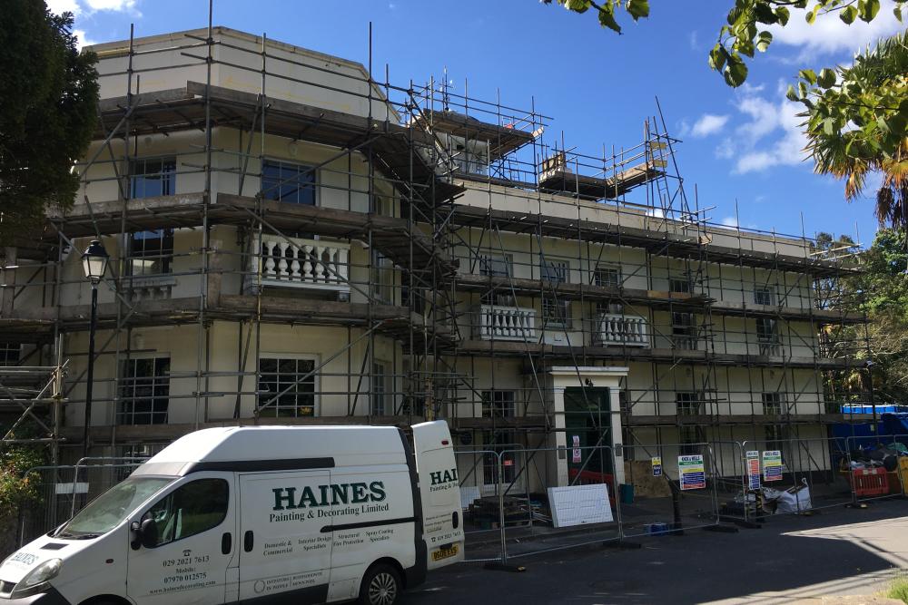 Redevelopment of Sketty Hall continues