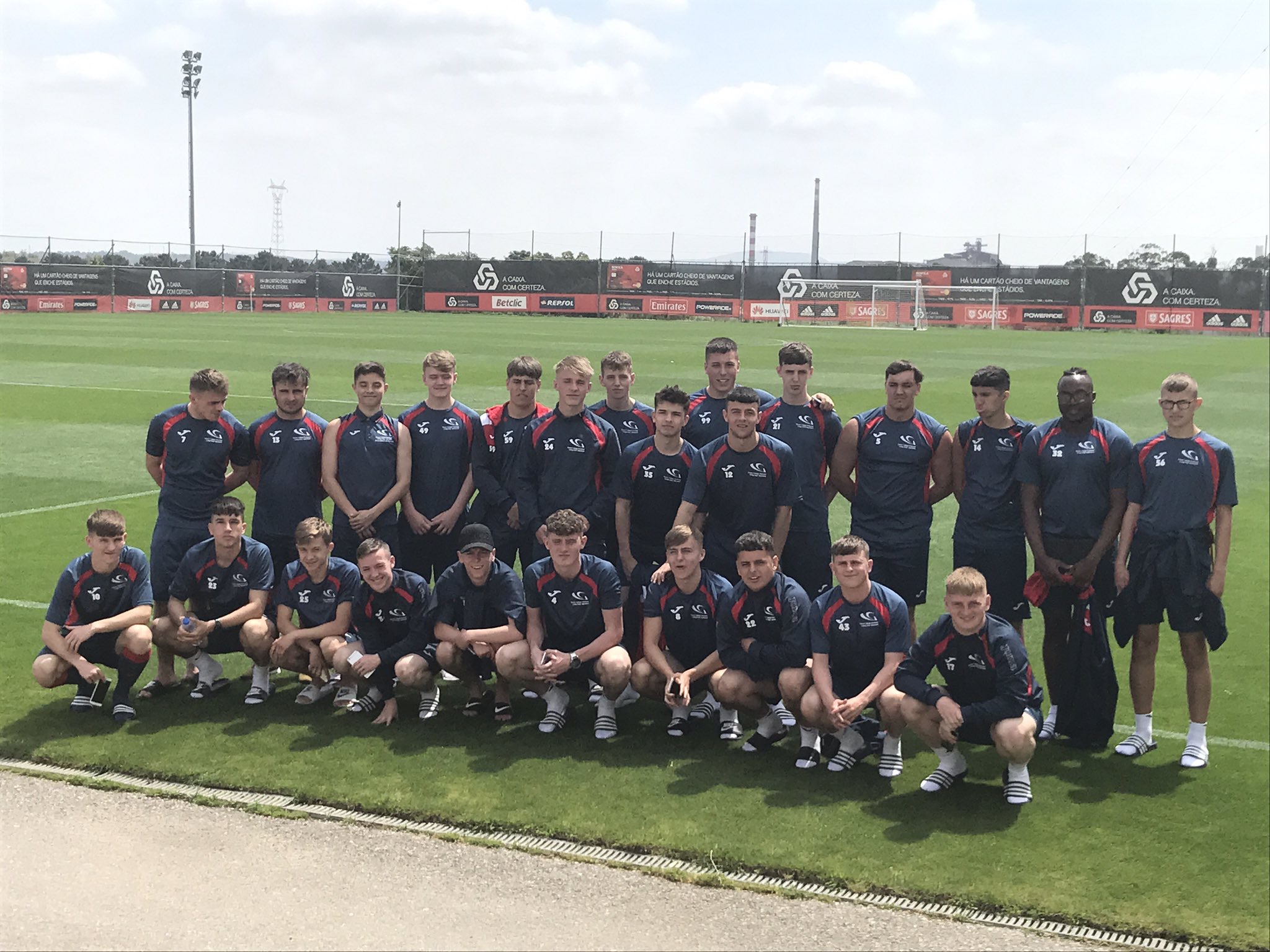 Football students enjoy Portugal training camp Gower College Swansea