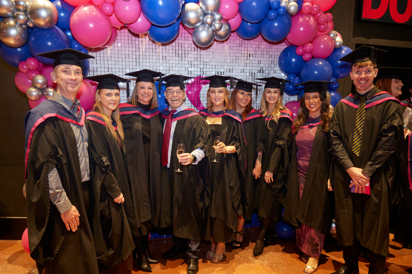 Group of graduating students