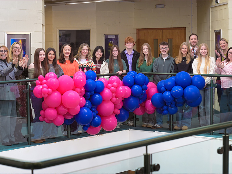 Group picture of students who have recieved Oxbridge offers