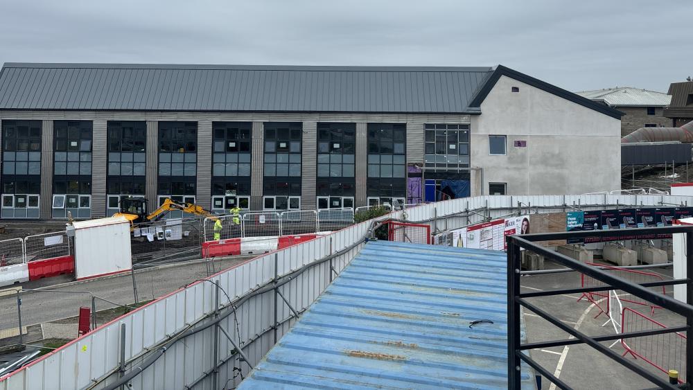 Major milestones reached at the Gorseinon Campus redevelopment