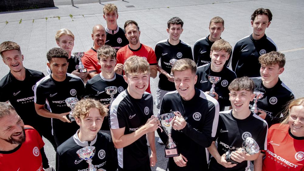 A winning season for College footballers