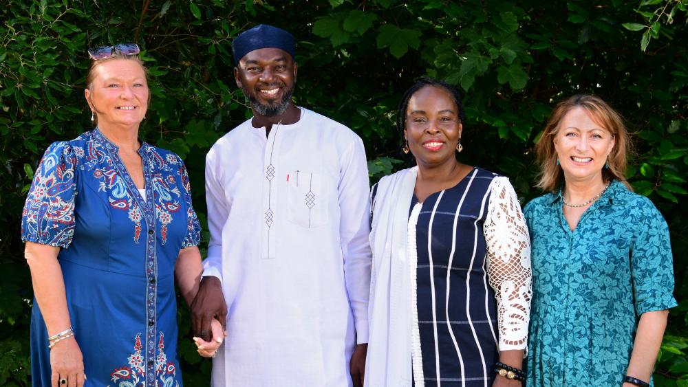 Gower College Swansea hosts international delegation from Ghana