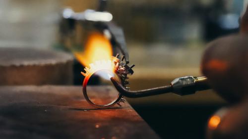 silver jewellery making