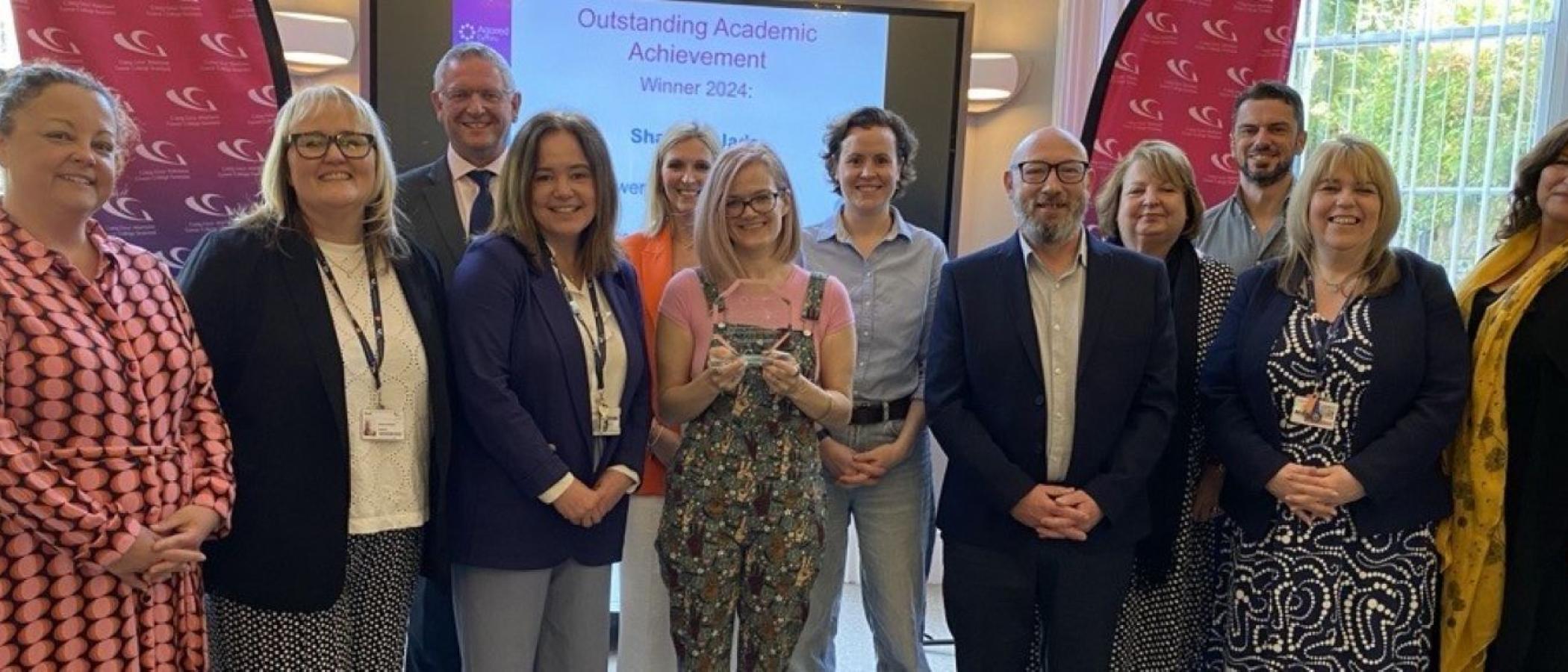 Agored Cymru Award for former Access student