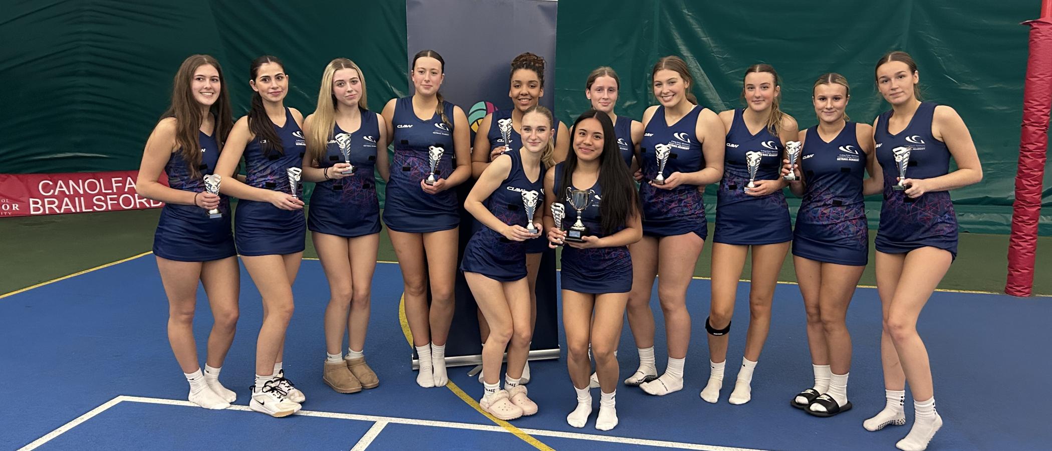 GCS Netball Academy Crowned Welsh Champions at Presidents Cup