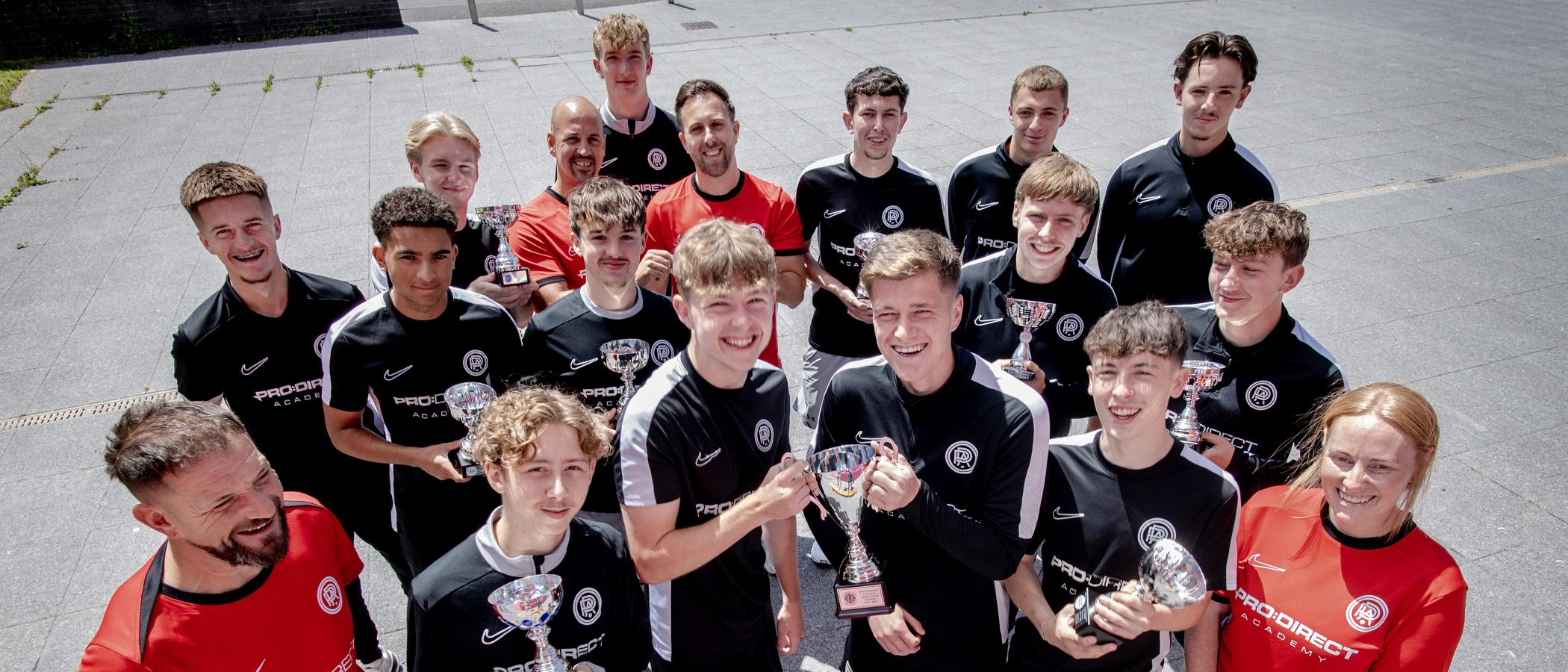 A winning season for College footballers