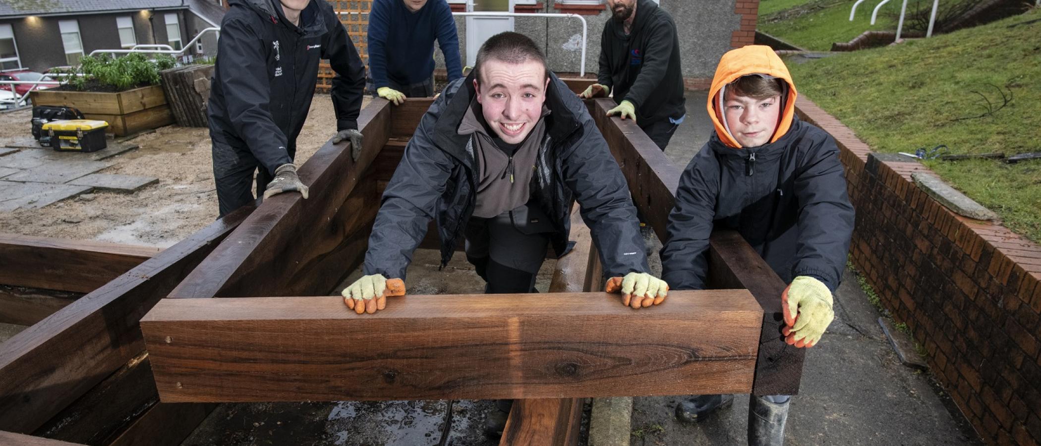 Ambitious landscaping project moves to phase 2