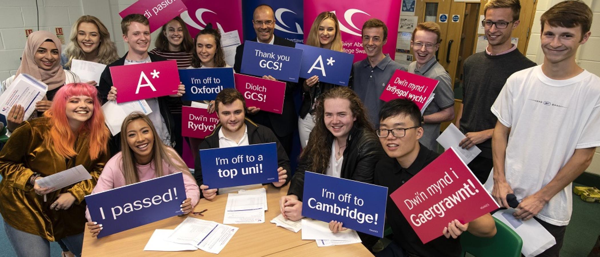 Gower College Swansea A / AS Level results 2018