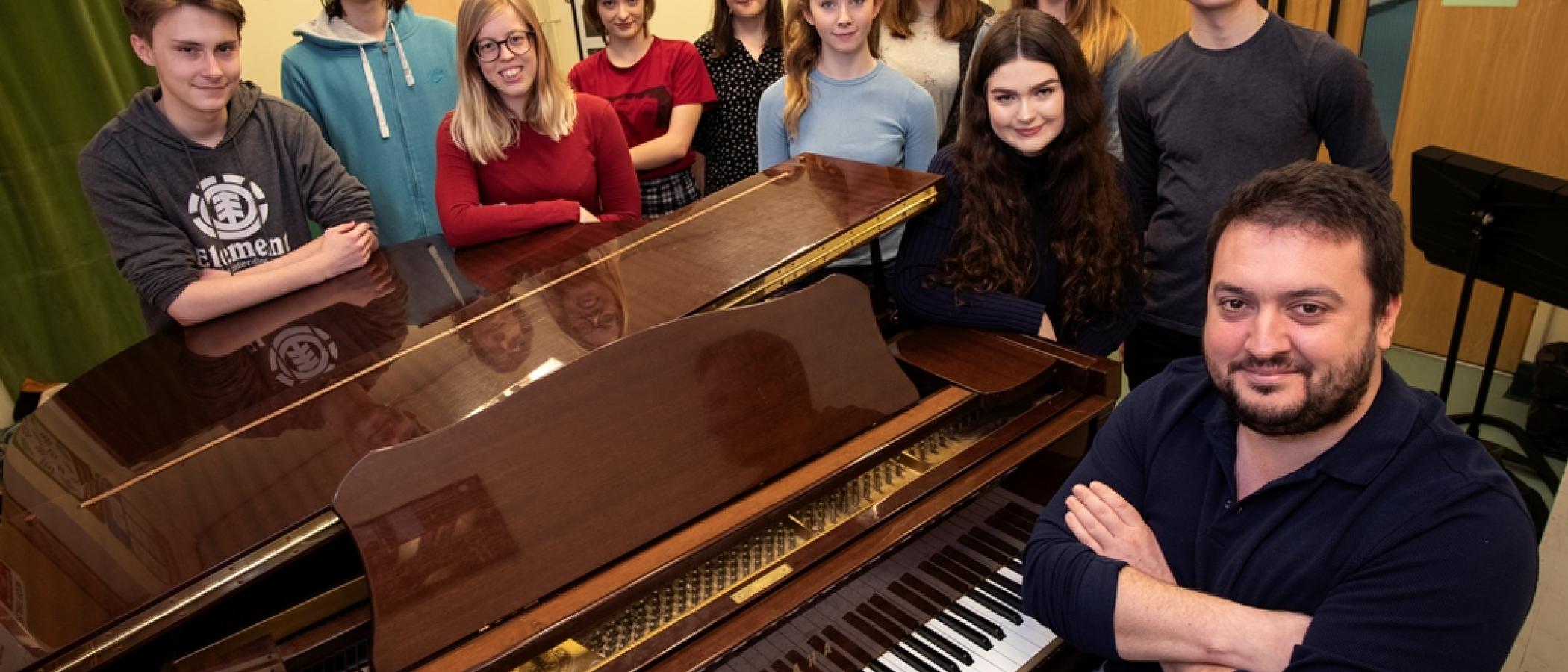 Students ready to face the music at top universities