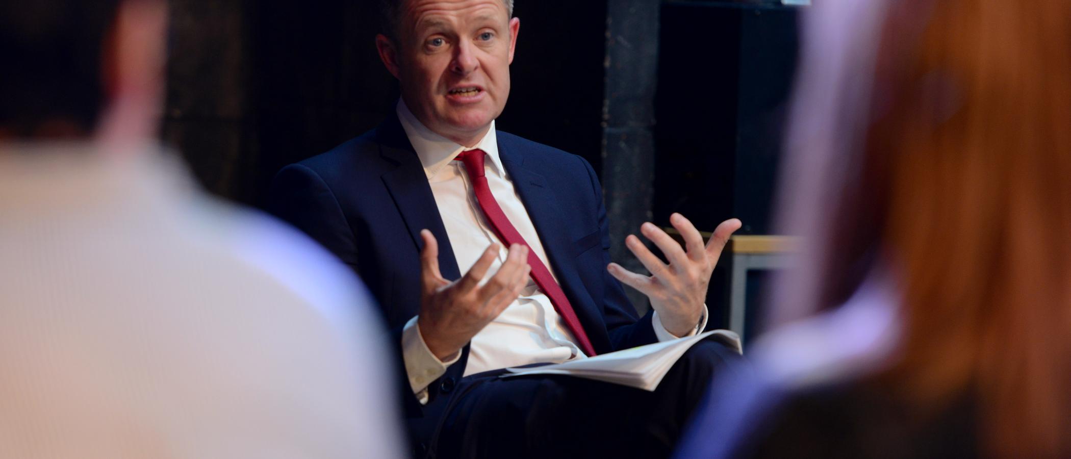 Students meet the Counsel General on campus