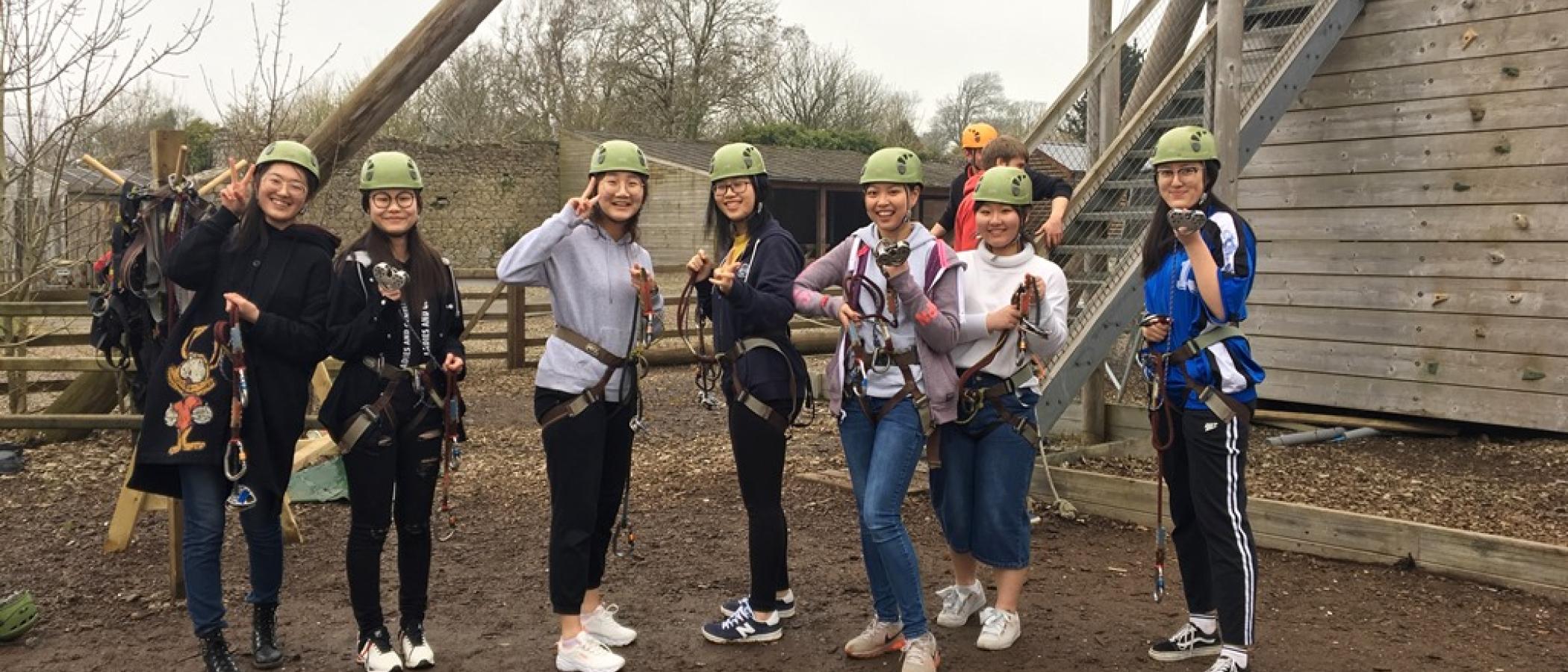 International students head off to Heatherton 