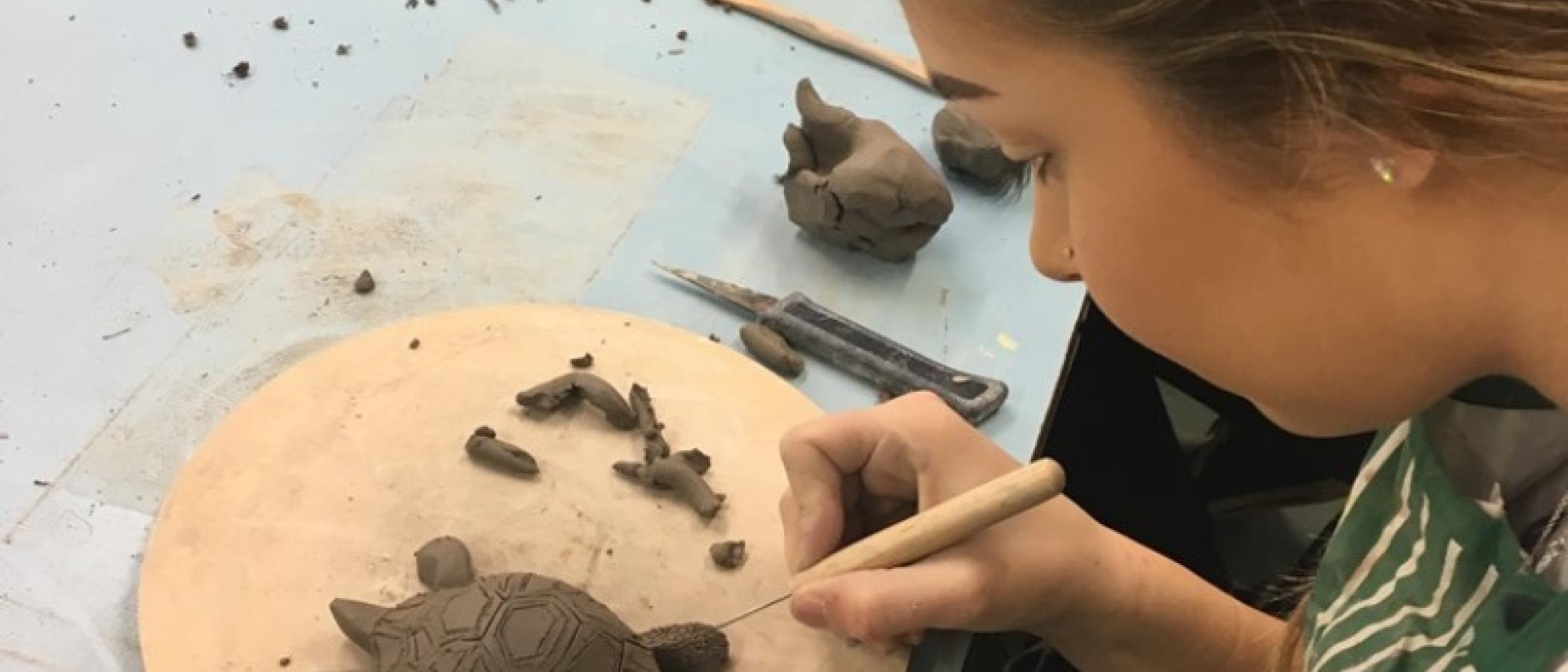 Students enjoy ceramics workshop 