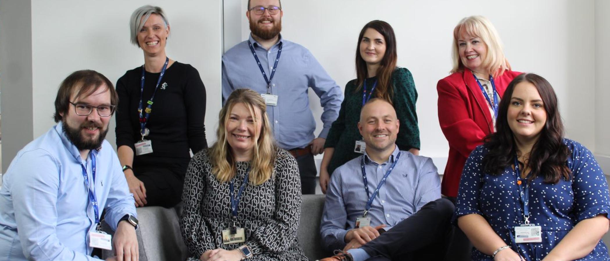 Colleagues sitting together