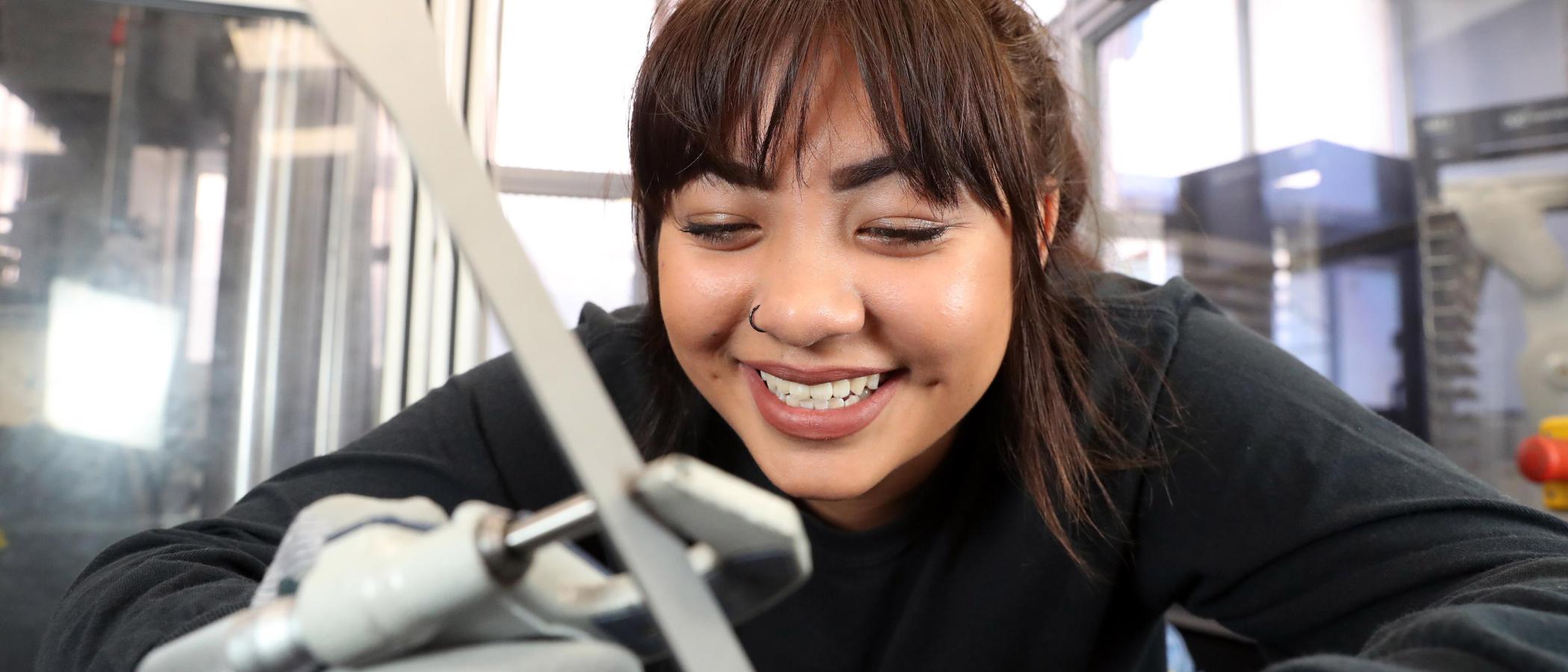 Shortlisted Sally is a science career role model at Tata Steel