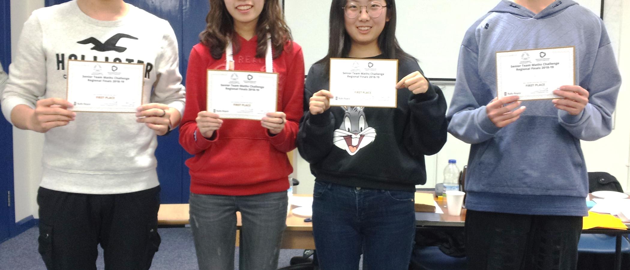 Top marks for our International mathematicians