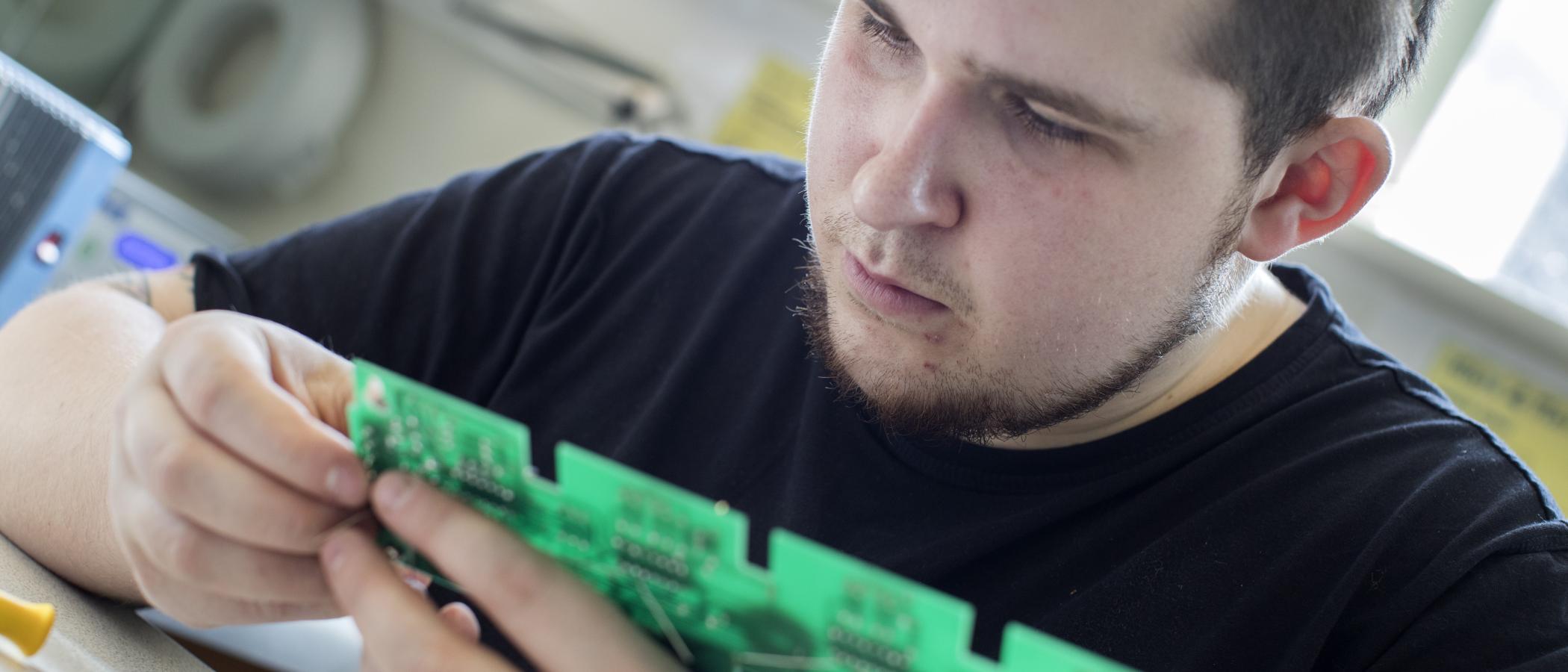 Skills Competition success for electronics student