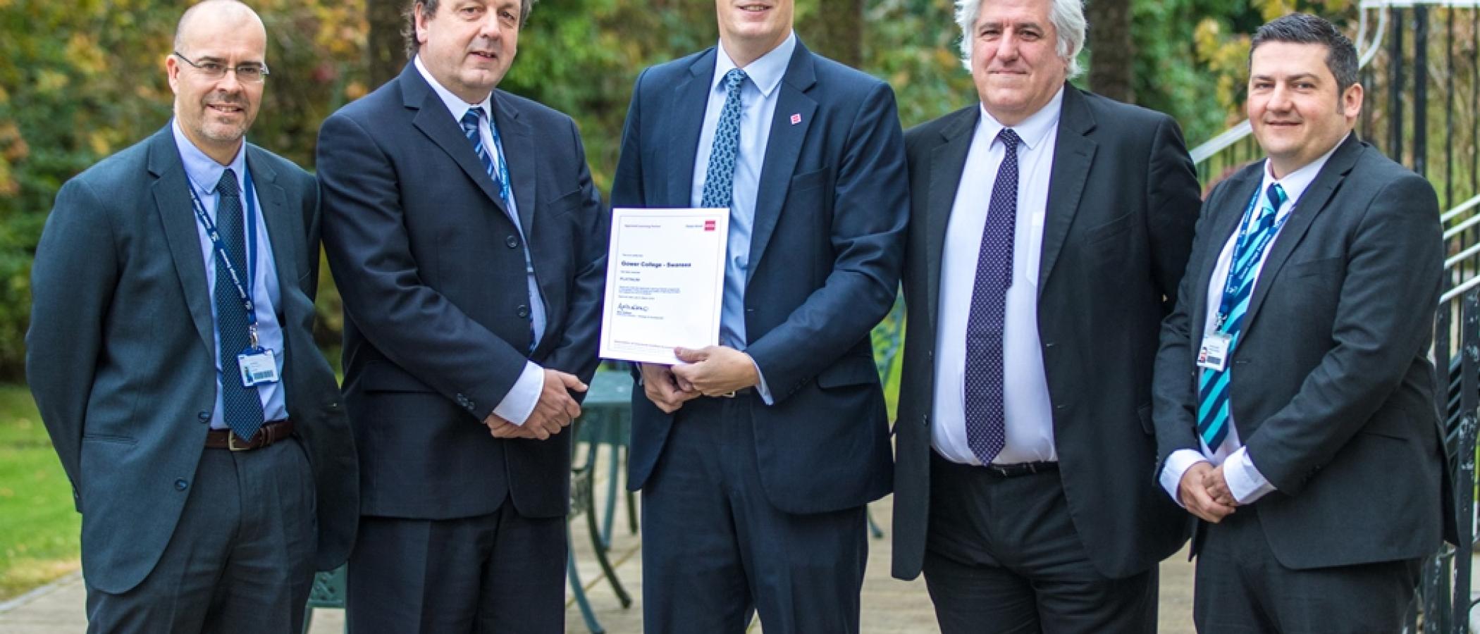 College retains Platinum status