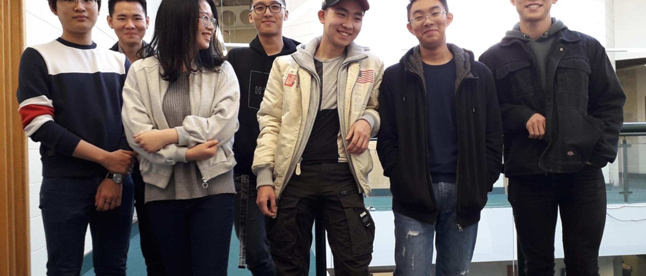 International students aiming high 