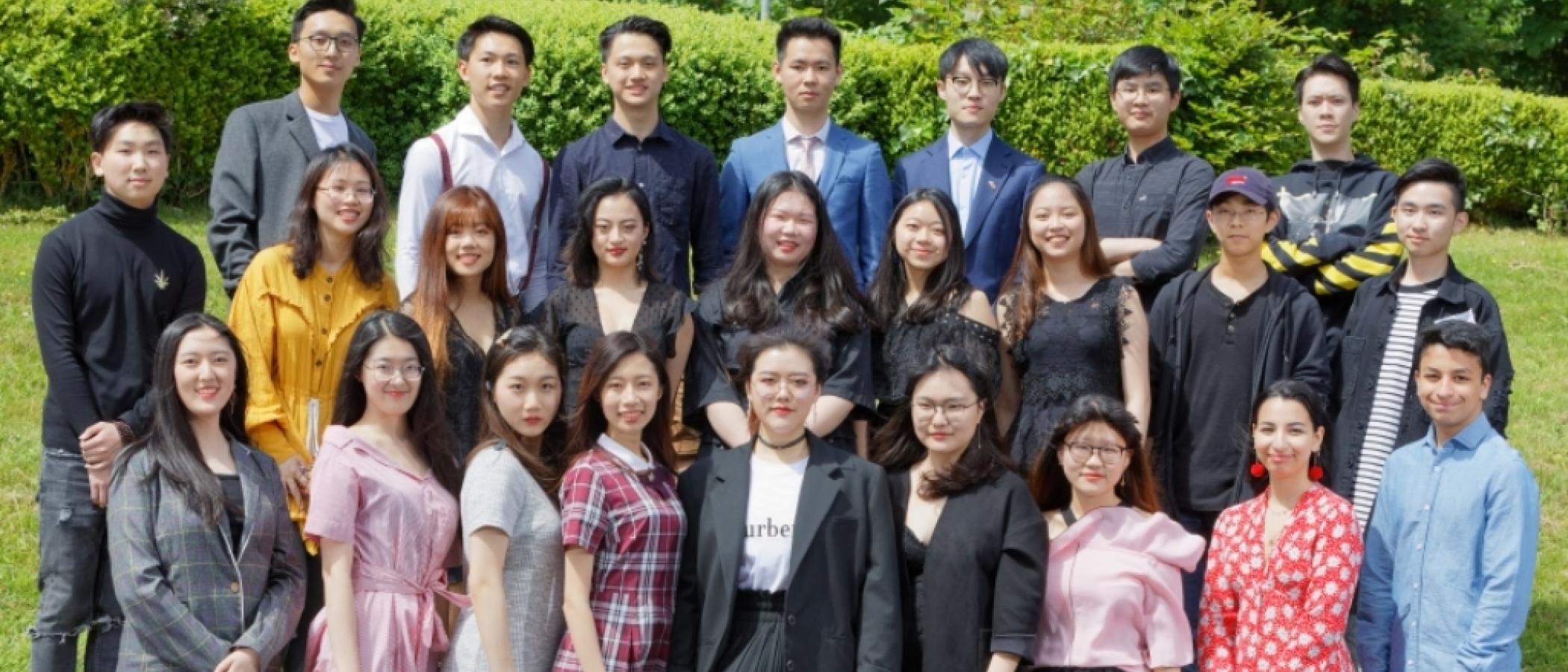 International students flying high!