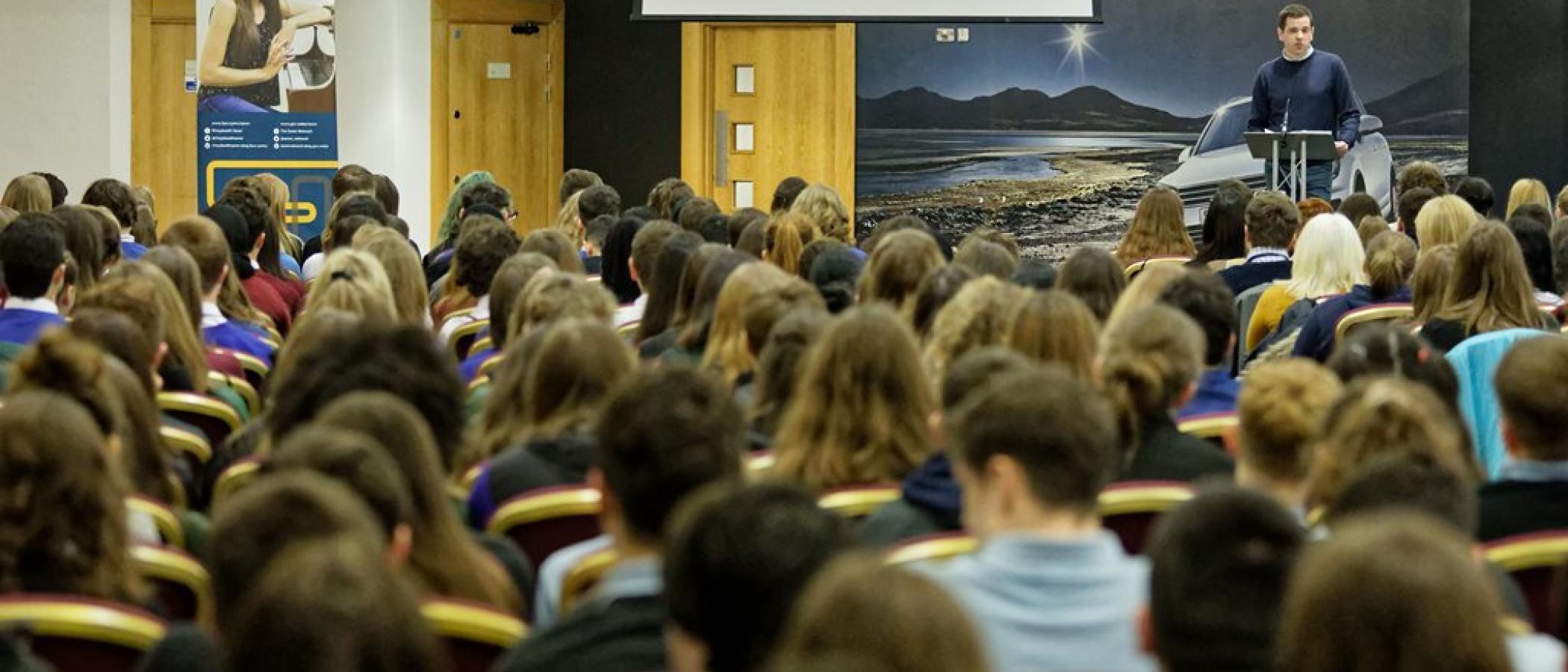 Pupils encouraged to ‘aim high’ at College event 