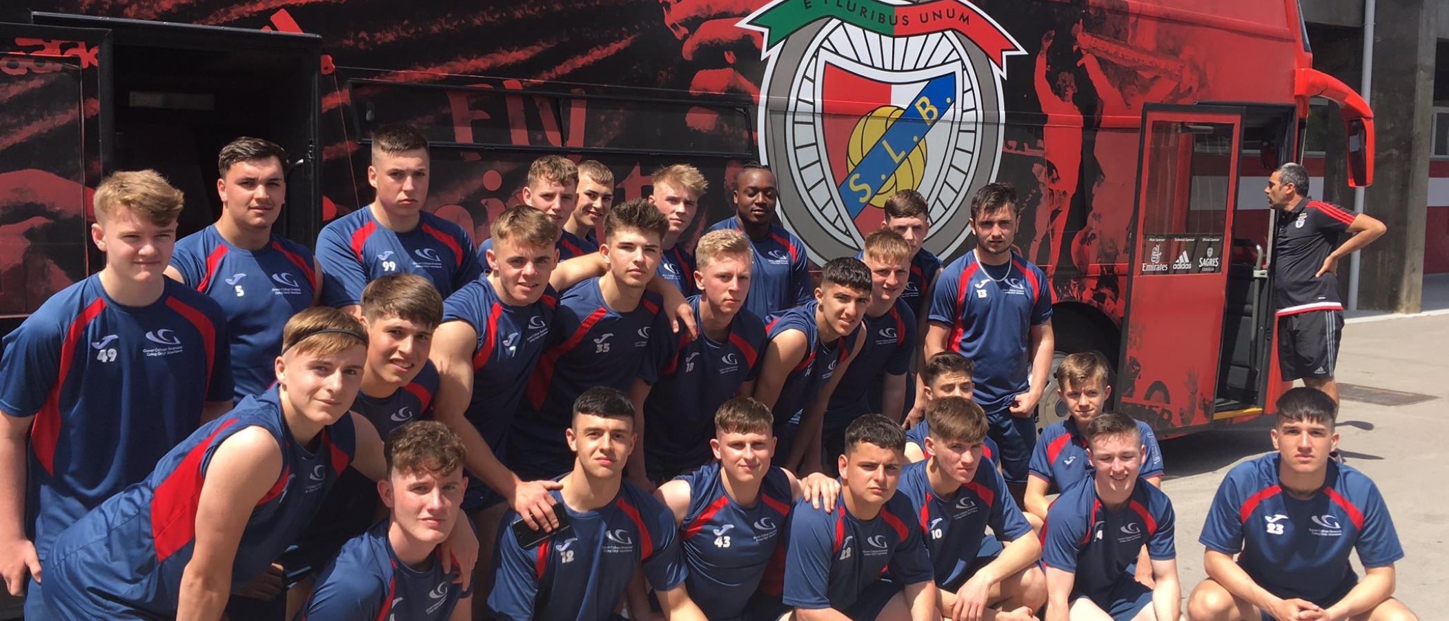 Football students enjoy Portugal training camp