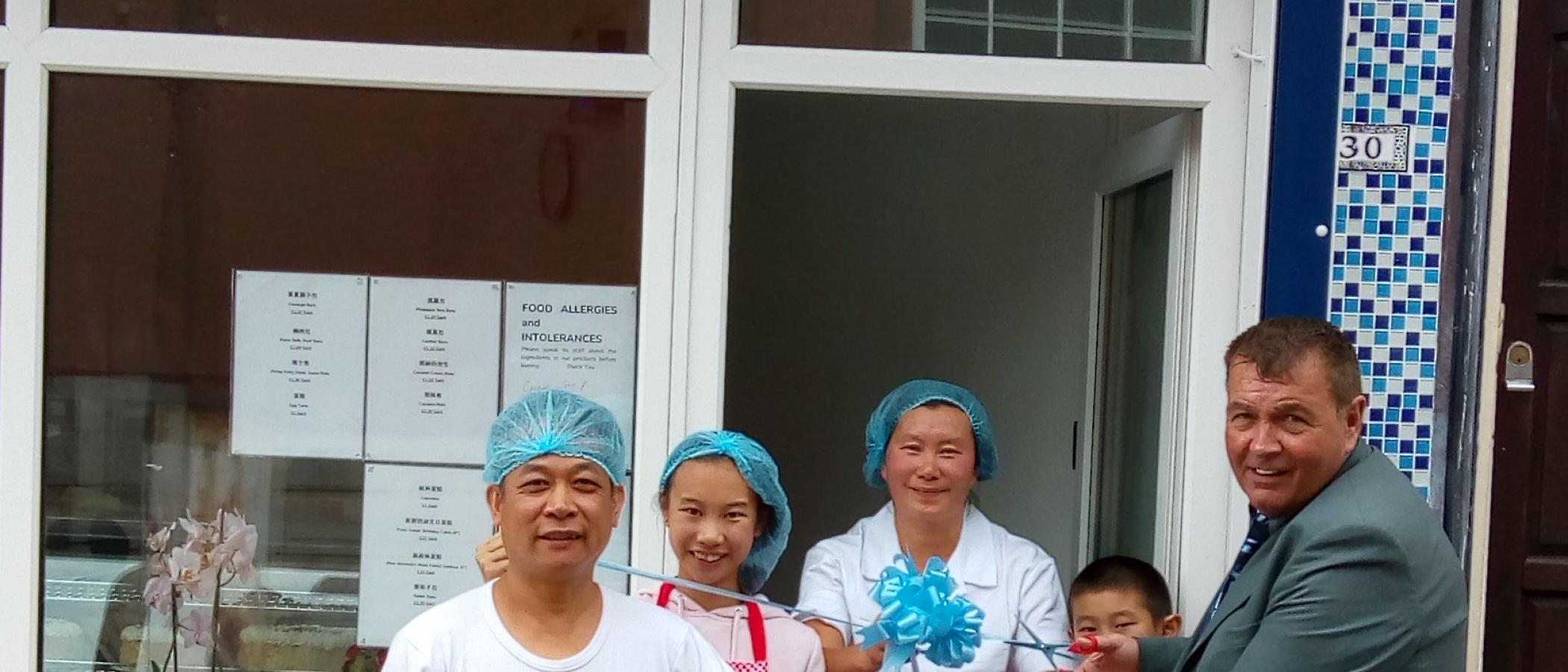 Lecturer guest of honour at bakery launch