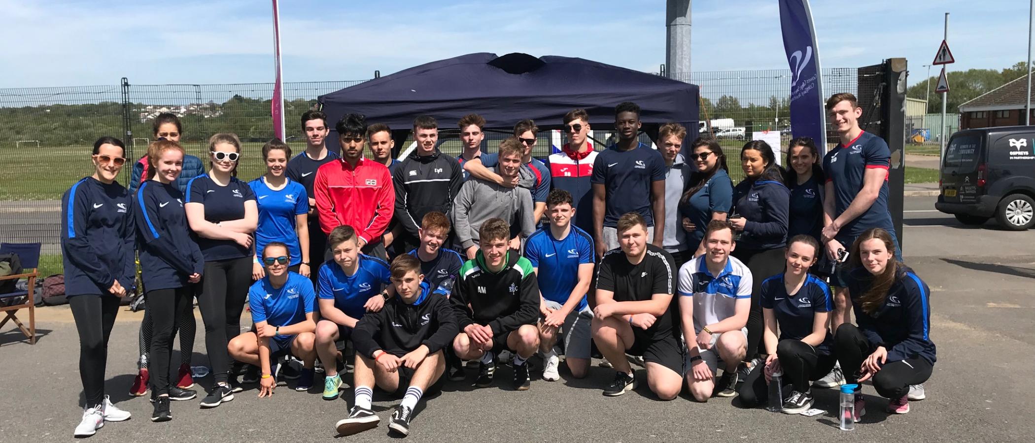 Pupils enjoy sunny sports festival