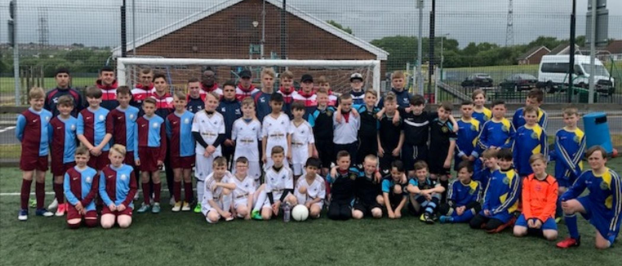 Schools enjoy Football Festival