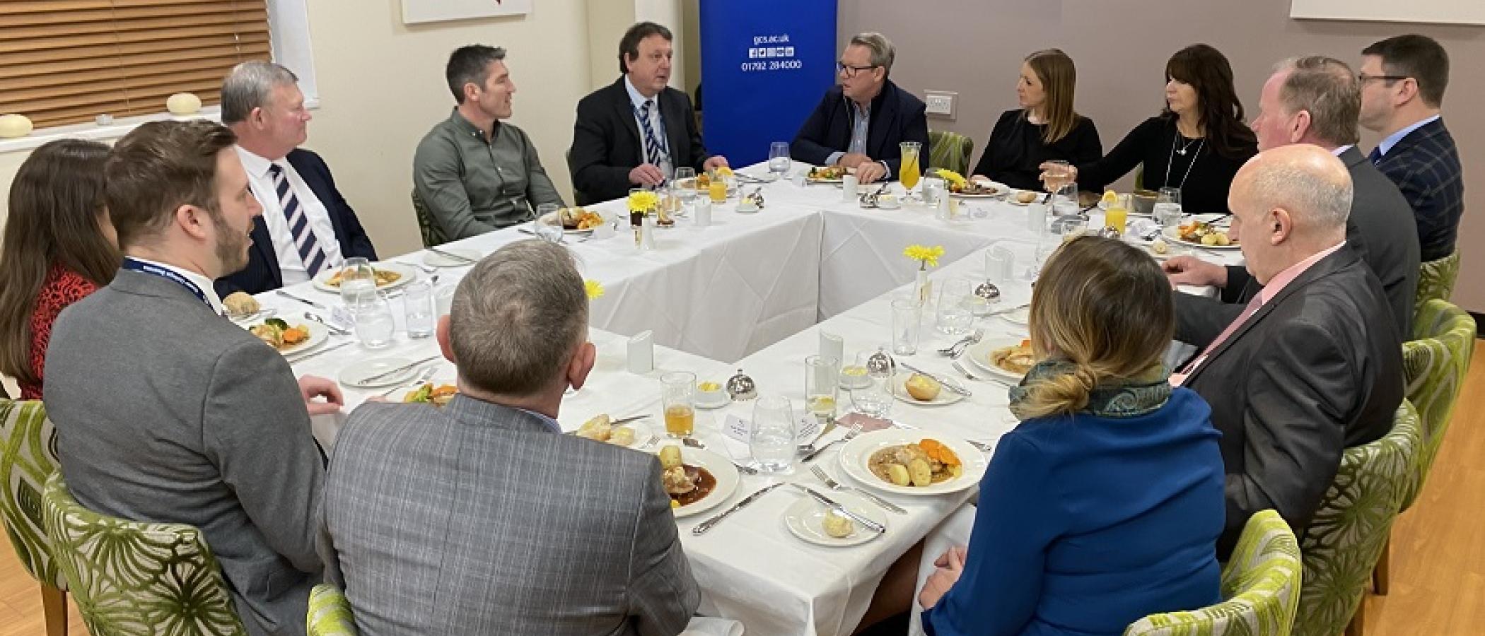Inaugural Principal’s lunch has a rugby flavour