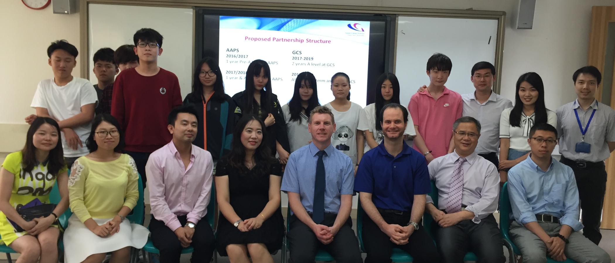 College strengthens links with China