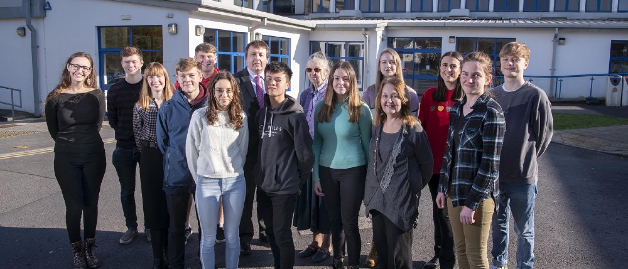 12 Gower College Swansea students heading to Oxbridge