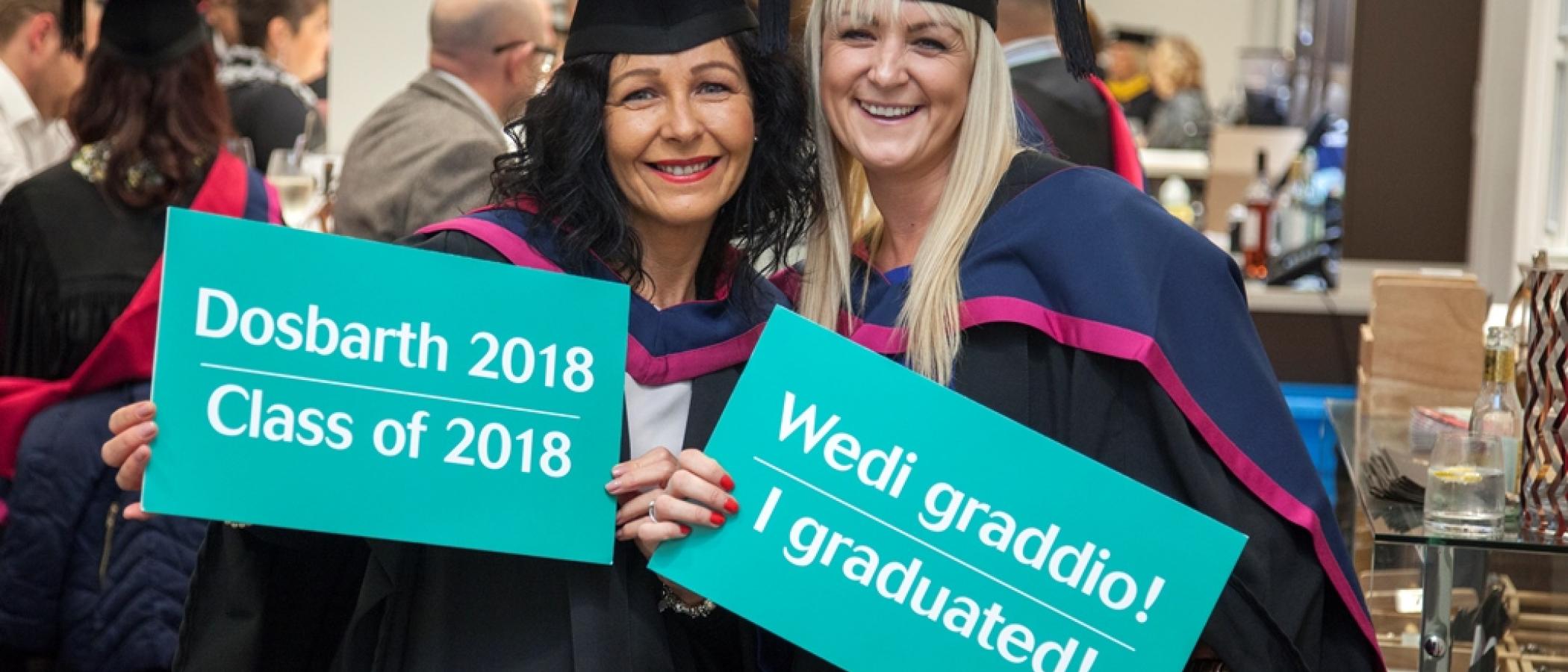 It’s graduation time for College’s HE learners!