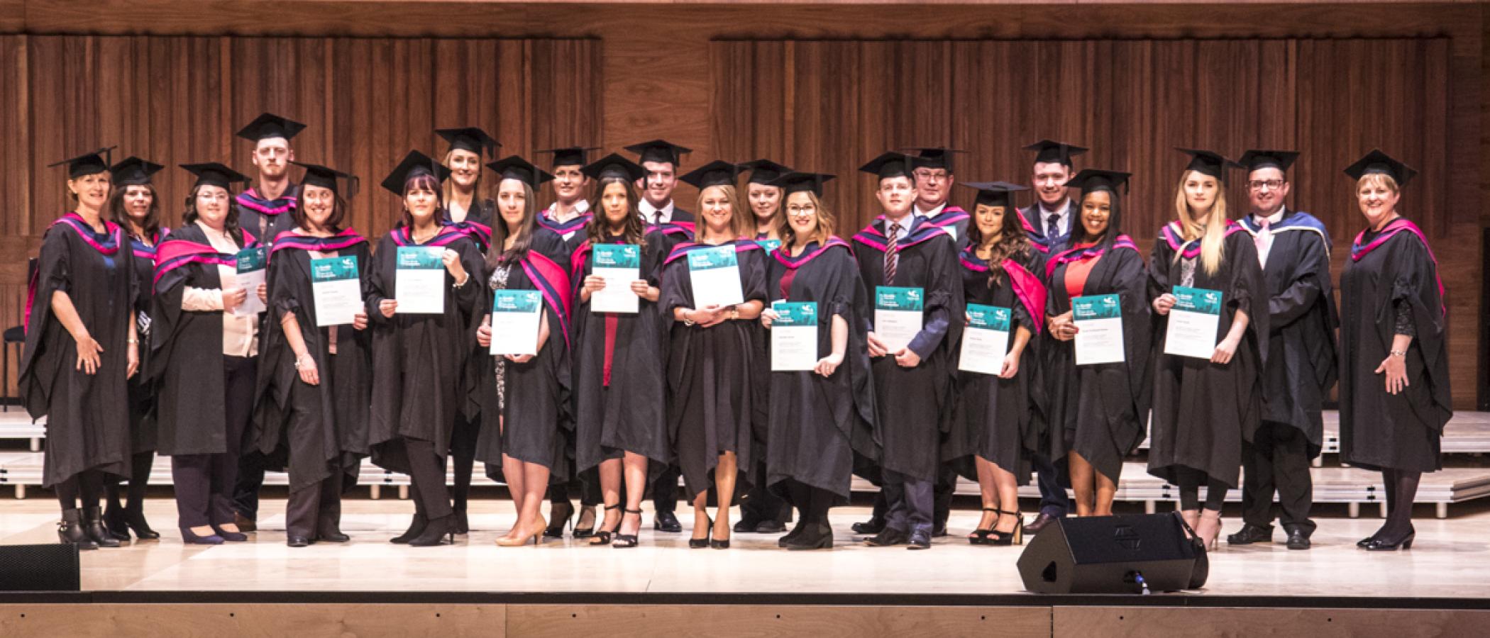 College celebrates HE graduates