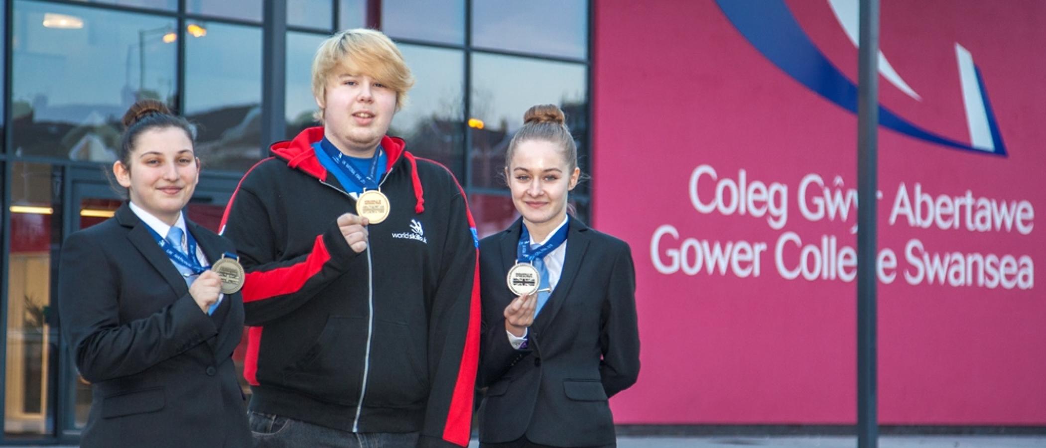 GCS students take Gold, Silver and Bronze at WorldSkills!