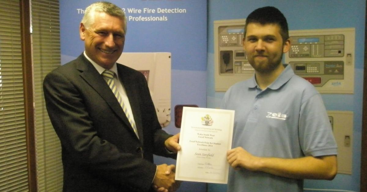 Sean wins Institution of Engineering and Technology award | GCS