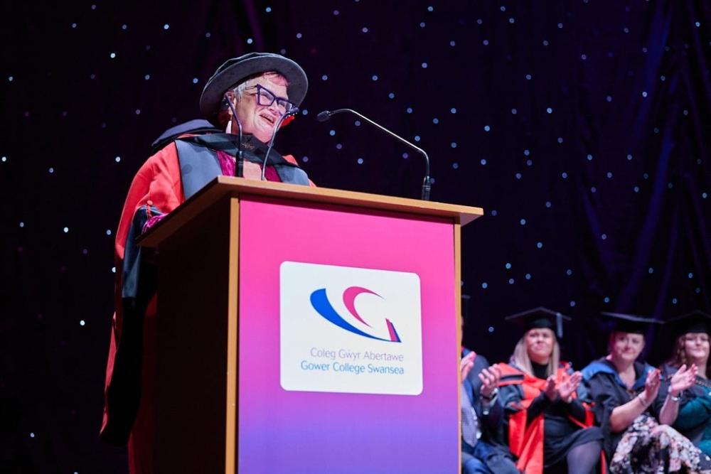 Gower College Swansea HE Graduation 2023