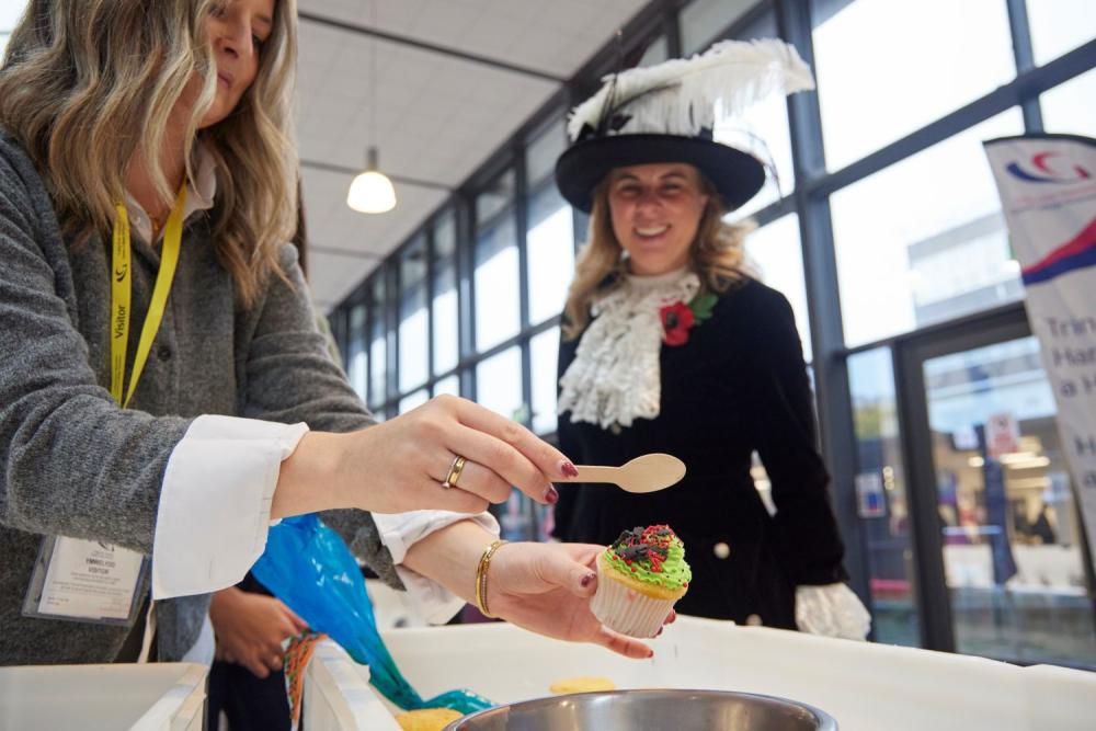 College welcomes Team Wales’ torch to Tycoch Campus