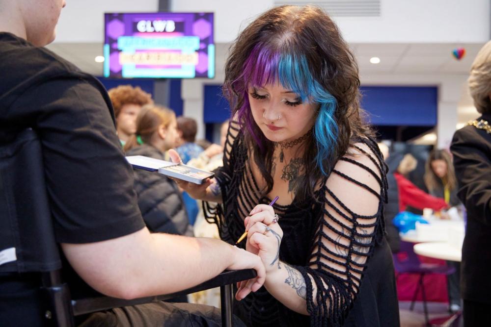 College welcomes Team Wales’ torch to Tycoch Campus