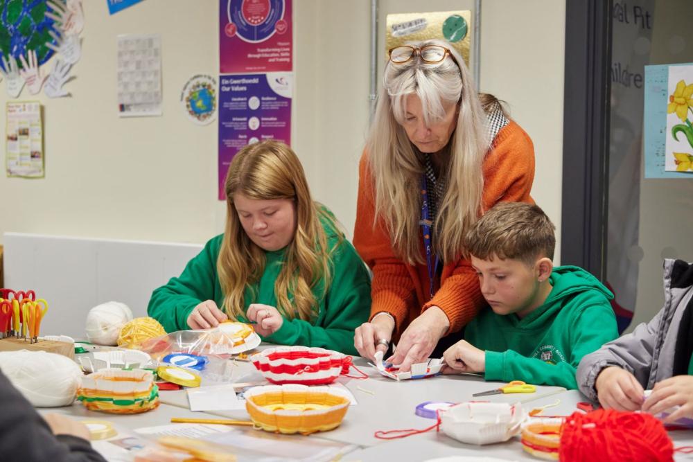 College welcomes Team Wales’ torch to Tycoch Campus