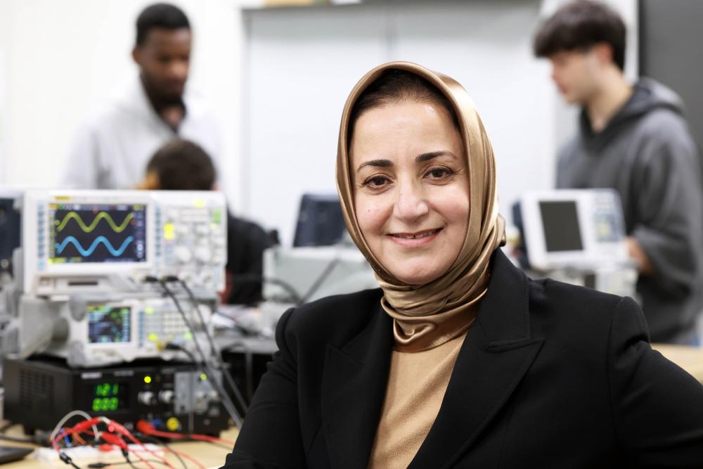 Pioneering engineering lecturer Rabya focused on supporting her learners to flourish