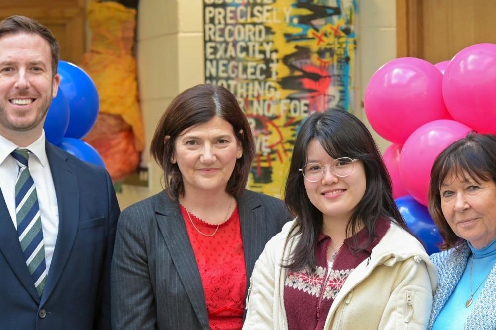 International student celebrates Cambridge offer