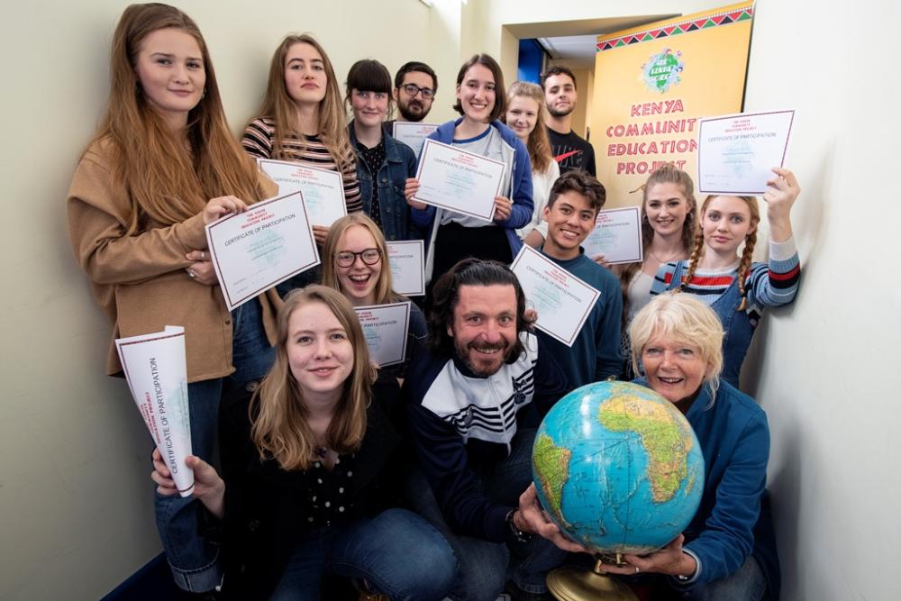 Students thanked for fund-raising efforts