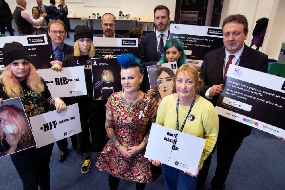 College supports White Ribbon campaign