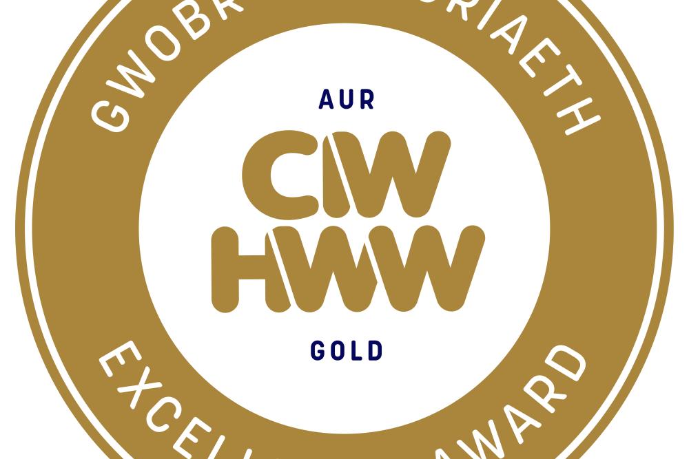 Healthy Working Wales logo