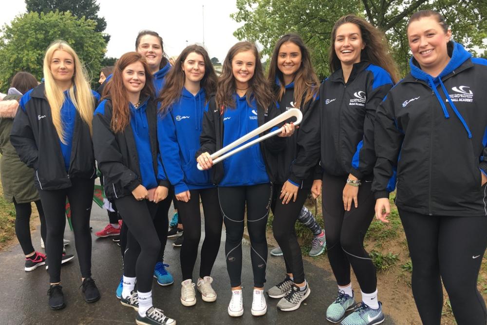 Netball Academy join Commonwealth Games Queen's Baton Relay