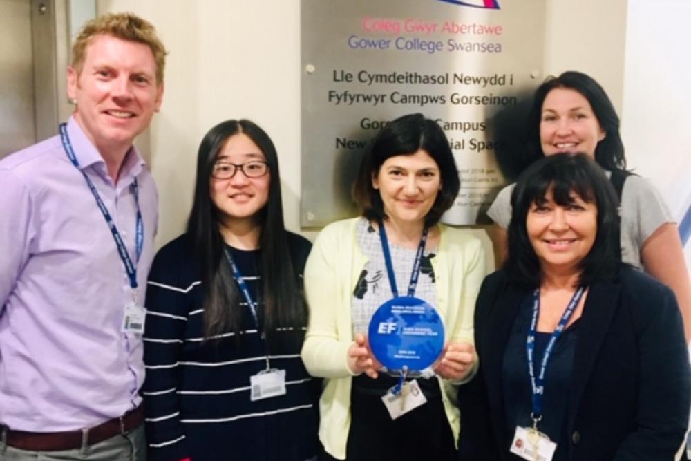 International department receives education award