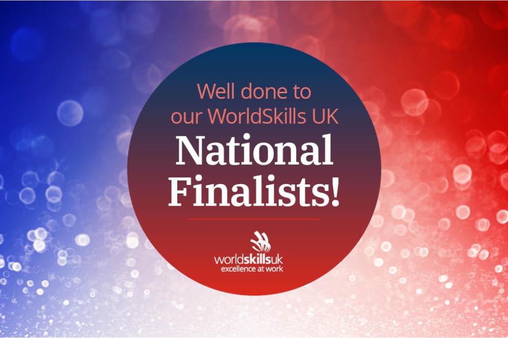 Well done to Worldskills National finalists logo