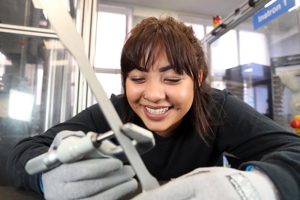 Shortlisted Sally is a science career role model at Tata Steel