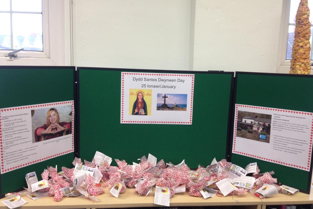 College celebrates Santes Dwynwen 